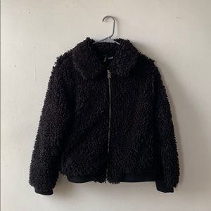 Black Teddy Coat